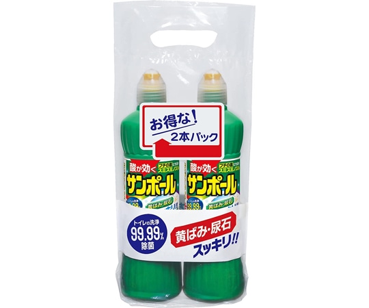 金鳥 (大日本除虫菊) サンポールV 500mL 2本パック 1袋 (ご注文単位1袋) 【直送品】