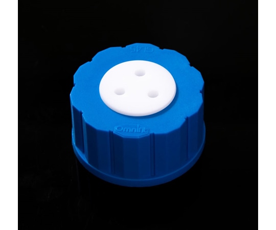 アイシス オムニフィット (R) ルアーポート付きGL45ボトルキャップ 3ポート フィルター＆チェックバルブ無OM4213 1個 (ご注文単位1個) 【直送品】