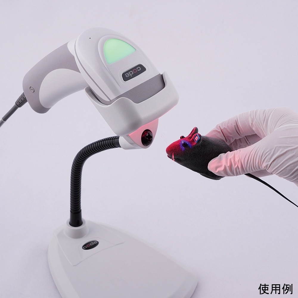 RapID Lab マウス用識別タグ (RapID Tags) バーコードスキャナーCR1500 1台 (ご注文単位1台) 【直送品】
