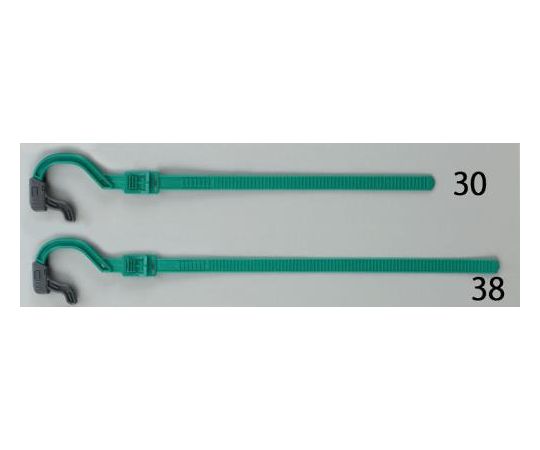 エスコ 380mm 結束バンド (フック付) EA475HK-38 1個 (ご注文単位1個) 【直送品】