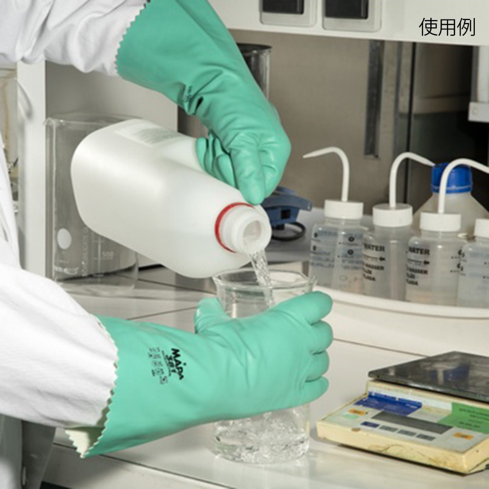 MAPA ウルトラニトリル厚手手袋 Ultranitril 381 XL381-9 1双 (ご注文単位1双) 【直送品】