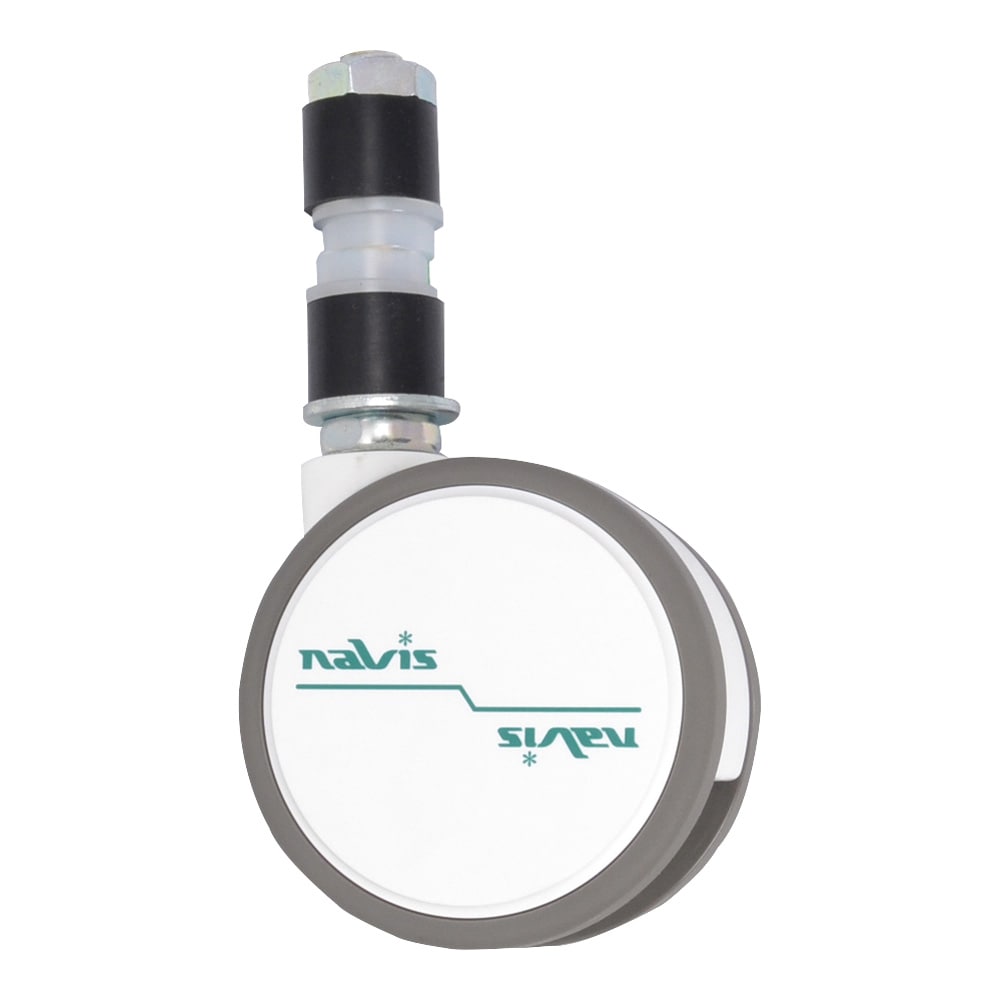 アズワン ナビスキャスターφ75mm ゴム ストッパー無しFW075N12L60-AZP 1個 (ご注文単位1個) 【直送品】