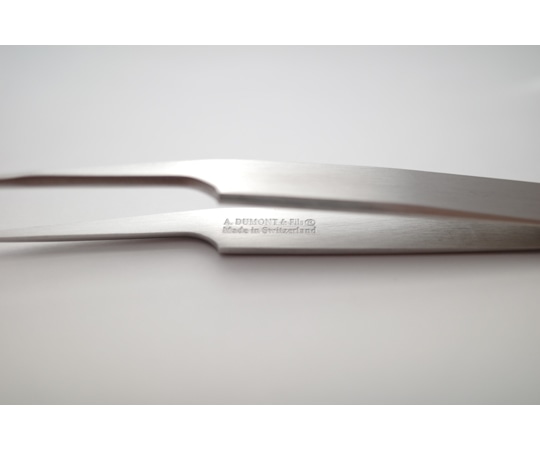 DUMONT DUMONT 超精密ピンセット DUMOXEL (デュモクセル) 厚み0.08 /幅0.13mm0103-5A-PO 1本 (ご注文単位1本) 【直送品】