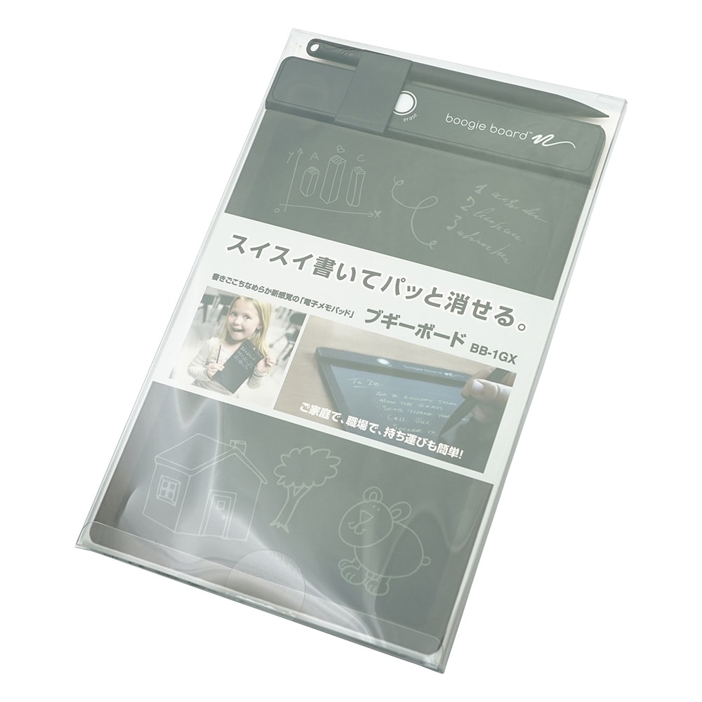 キングジム ブギーボード ブラックBB-1GX 1個 (ご注文単位1個) 【直送品】
