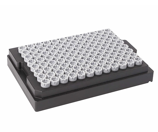 Micronic Europe B.V. 96well format用External Screw Cap キャリア入 黄緑色 1式 (96キャップ×10セット入) MP53758 1式 (ご注文単位1式) 【直送品】