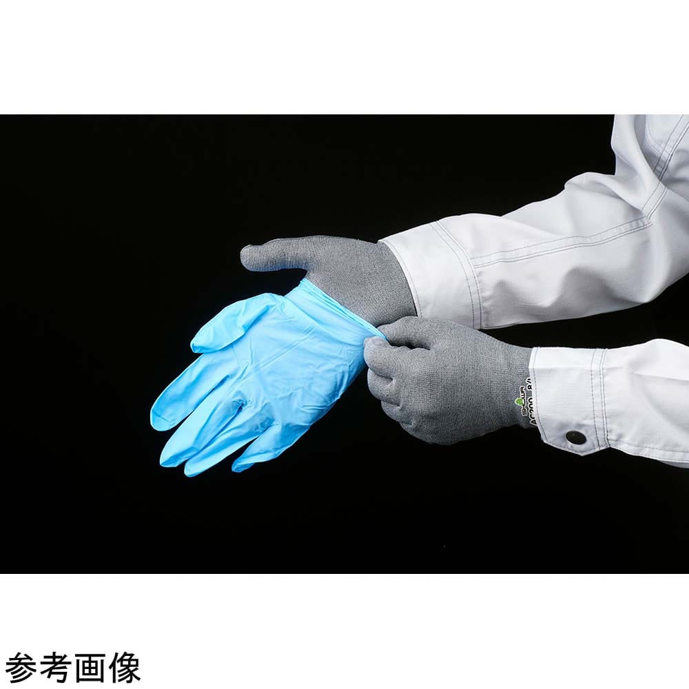 ショーワグローブ 制電フォルテックスフィット手袋 S グレー 1双 1双 (ご注文単位1双) 【直送品】