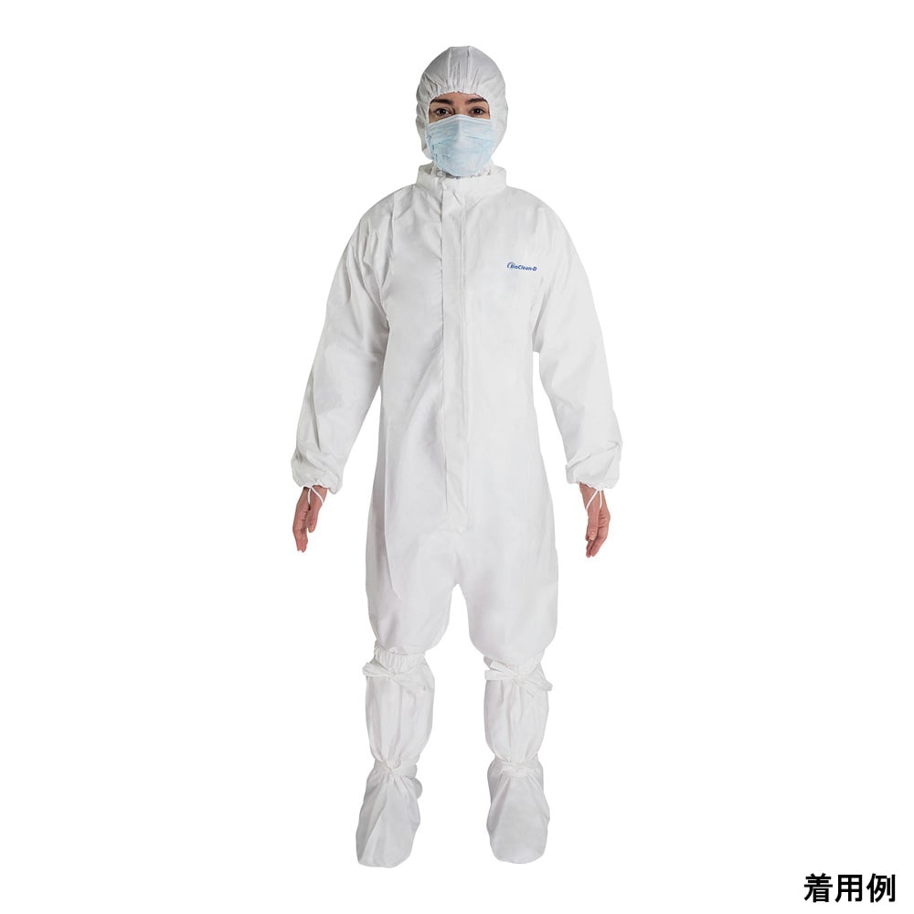 BioClean クリーンルームウェア (γ線滅菌済) MS-BDKM-M 1セット (ご注文単位1セット) 【直送品】
