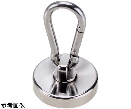 トライメイト マグネットフック カラビナフックタイプ Φ35mmTR-MGF003-35-SV 1個 (ご注文単位1個) 【直送品】