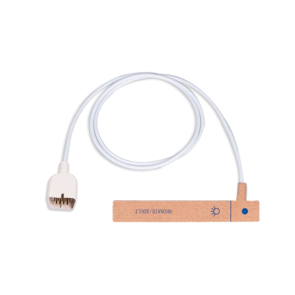 アズワン ディスポーザブルSpO2センサ (日本光電互換) /成人・新生児 伸縮不織布 0.9m 24本入NT543-16 1箱 (ご注文単位1箱) 【直送品】