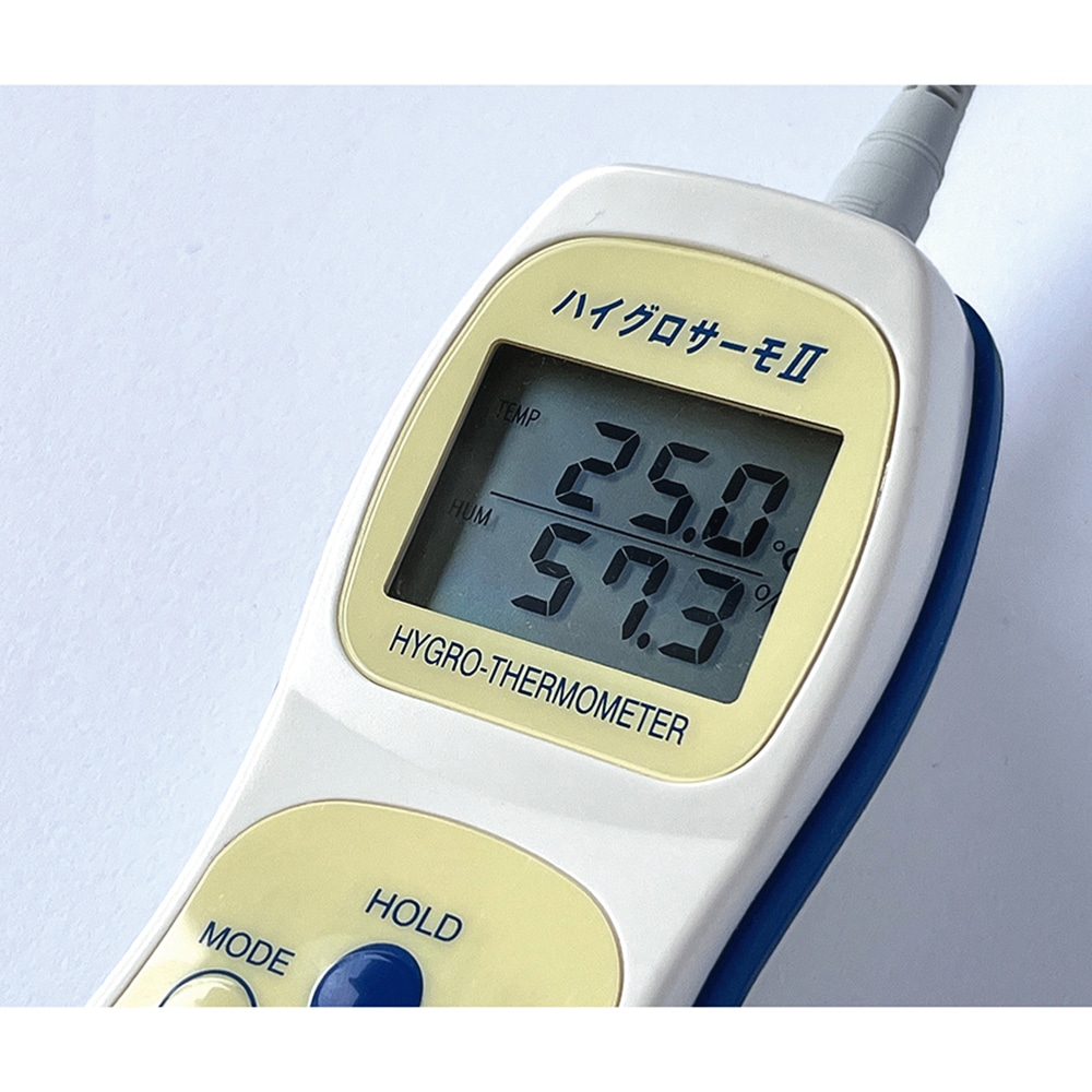 サーモポート ハンディ温湿度計 ハイグロサーモⅡ (センサリフレッシュ機能付) 本体のみTP-200HGII 1個 (ご注文単位1個) 【直送品】