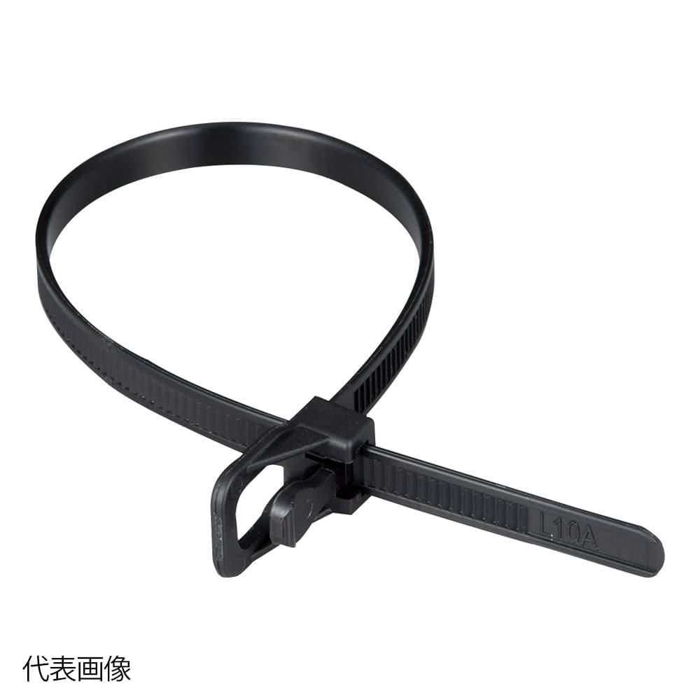 Retyz リピートタイ (高温タイプ) 4.8×304mm 1袋 (20個入) EVT-H12BK-HA 1袋 (ご注文単位1袋) 【直送品】