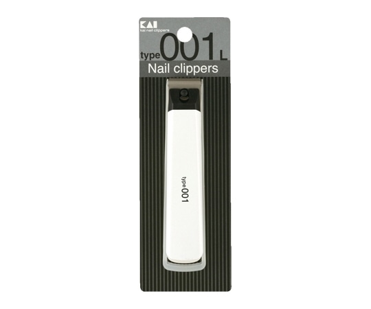 貝印 Nail Clippers ツメキリ type001L 白KE0124 1個 (ご注文単位1個) 【直送品】