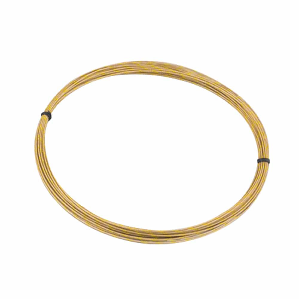 アズワン K熱電対用補償導線 0.32mm シリカガラスTWK-FQ10 1本 (ご注文単位1本) 【直送品】