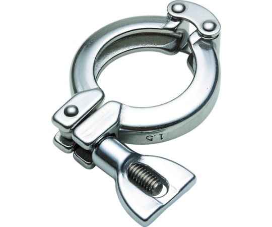 フジトク サニタリー中高圧クランプ Z2Hー2S ステンレス SUS304Z2H-2S 1個 (ご注文単位1個) 【直送品】
