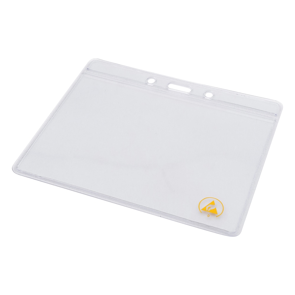 森松 静電対策ケース 名札ケース 大 10枚入MSD-NE-L 1箱 (ご注文単位1箱) 【直送品】