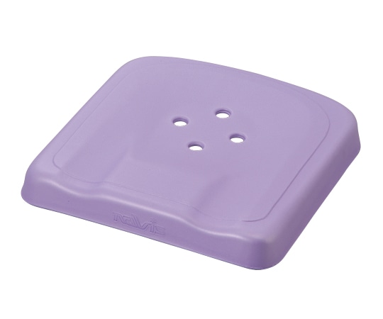 アズワン コンフォートシャワー椅子用 角型シートカバー (パープル) HS9121 1個 (ご注文単位1個) 【直送品】