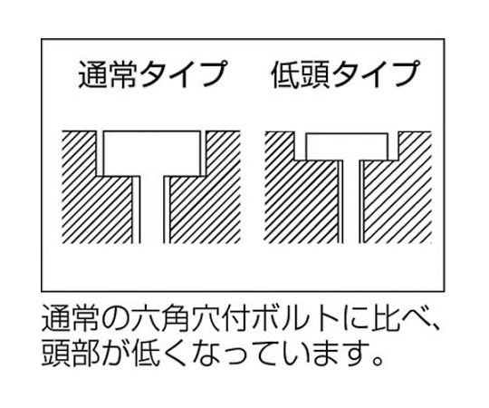 アズワン 低頭六角穴付ボルト ステンレス全ネジ M3×12 13本入B089-0312 1パック (ご注文単位1パック) 【直送品】