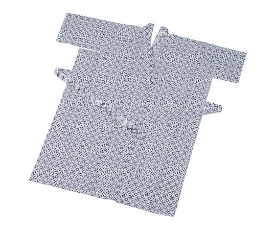 アズワン ご遺体用寝巻き かぶせるタイプ 紳士 M 1枚 (ご注文単位1枚) 【直送品】