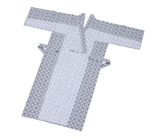 アズワン ご遺体用寝巻き かぶせるタイプ 紳士 M 1枚 (ご注文単位1枚) 【直送品】