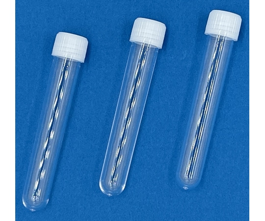 グローバルサイエンス PSスクリュー丸底試験管 10cc 1箱 (50本×20袋入) 16040 1箱 (ご注文単位1箱) 【直送品】