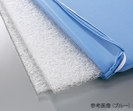 アズワン 洗えるムレない体圧分散マットレス (リバーシブル) ネイビーHD-MNV 1個 (ご注文単位1個) 【直送品】