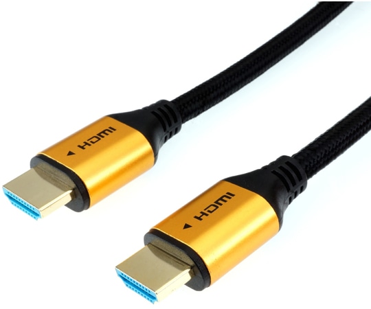 ホーリック HDMIケーブル 4m メッシュケーブル ゴールドHDM40-523GB 1本 (ご注文単位1本) 【直送品】