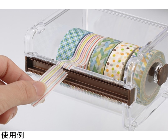 イノマタ化学 マスキングテープカッター クリアー#4121 1個 (ご注文単位1個) 【直送品】