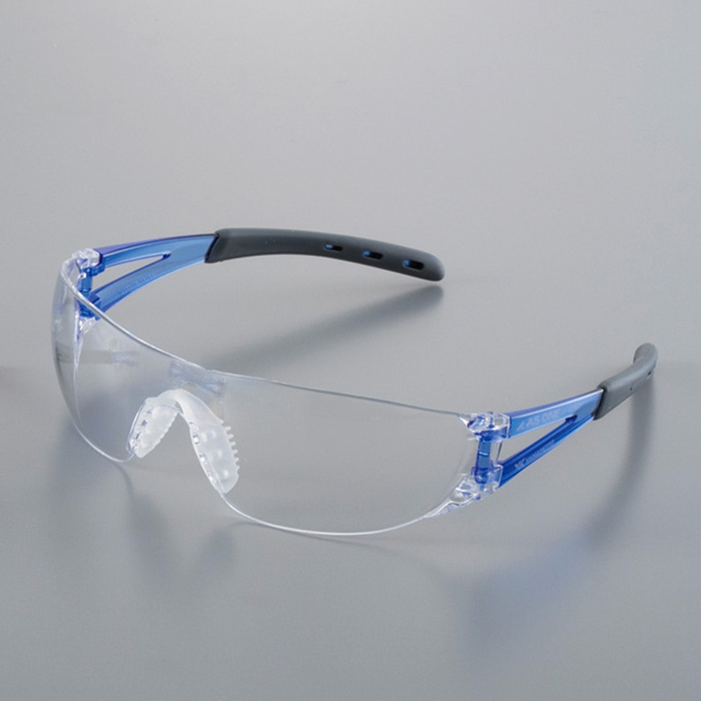 アズワン JIS一眼形軽量保護メガネ (JIS T8147適合) 上部ひさしカバーなし・ストラップなしLF-201A 1個 (ご注文単位1個) 【直送品】