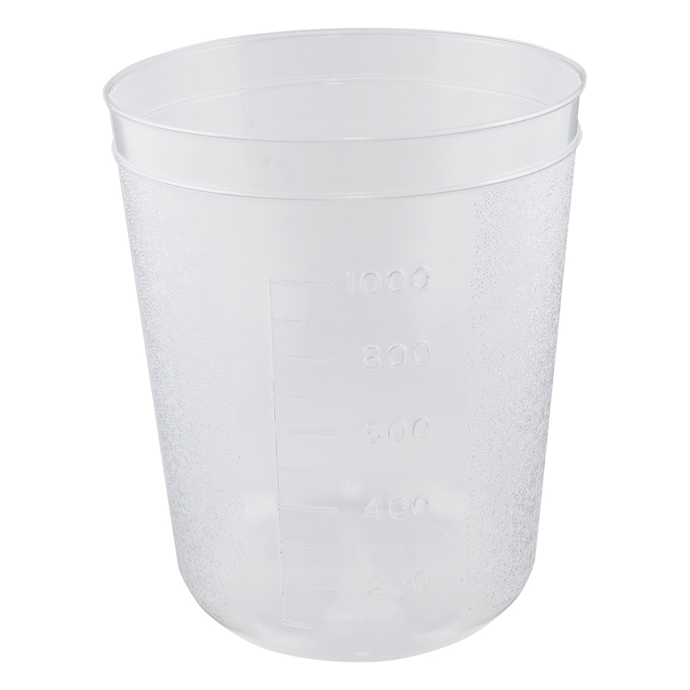 アズワン ディスポカップ (ブロー成型) φ122×φ100×148mm 1000mLB-1000 1個 (ご注文単位1個) 【直送品】