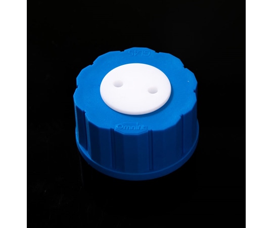 アイシス オムニフィット (R) ルアーポート付きGL45ボトルキャップ 2ポート フィルター＆チェックバルブ無OM4212 1個 (ご注文単位1個) 【直送品】