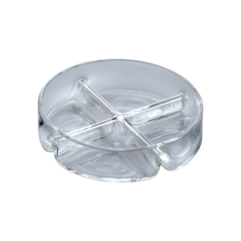 アズワン 分画シャーレ 蓋付 4分画 1式 (ご注文単位1式) 【直送品】