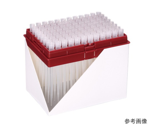 WATSON 200μL ロング ハイパーフィルターチップ 交換プレート 滅菌 1箱 (96本×10プレート入) 127-200XS 1箱 (ご注文単位1箱) 【直送品】