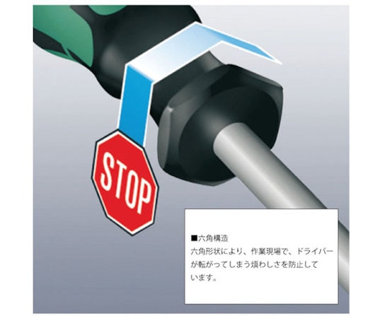 Wera マイナスドライバー5.0×100007610 1本 (ご注文単位1本) 【直送品】