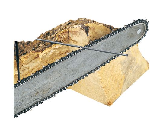 アズワン チェンソーヤスリ 刃径4.0mm 中目TMA04028 1本 (ご注文単位1本) 【直送品】