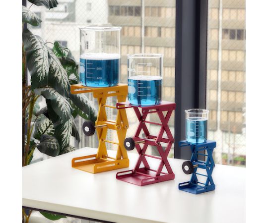 アズワン カラーラボジャッキ 赤 120X140LBJ50-R 1台 (ご注文単位1台) 【直送品】