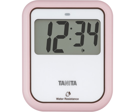 タニタ 非接触タイマー 洗えるタイプ ピンクTD-422PK 1個 (ご注文単位1個) 【直送品】