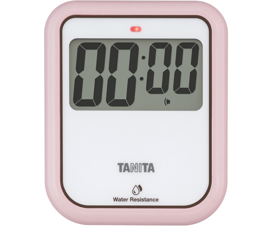 タニタ 非接触タイマー 洗えるタイプ ピンクTD-422PK 1個 (ご注文単位1個) 【直送品】