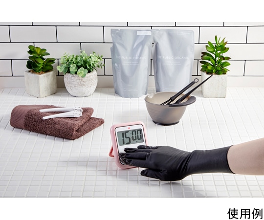 タニタ 非接触タイマー 洗えるタイプ ピンクTD-422PK 1個 (ご注文単位1個) 【直送品】