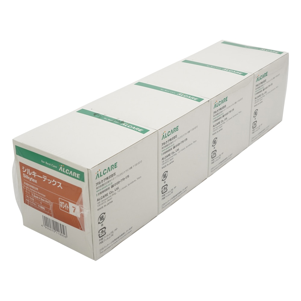 アルケア (小分け) シルキーテックス 白 (1巻入) 11895 1パック (ご注文単位1パック) 【直送品】