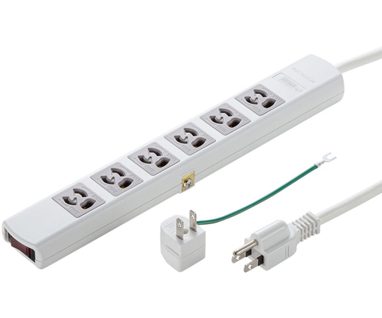 サンワサプライ 雷ガードタップ 3P・6個口 (抜け止めタイプ) 3mTAP-SP36MG-3 1セット (ご注文単位1セット) 【直送品】