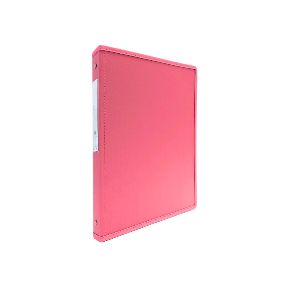 サンリーフ カルテブック (スタンダードタイプ) A4 2穴 レッド 背幅30mmSK-430-2R 1冊 (ご注文単位1冊) 【直送品】