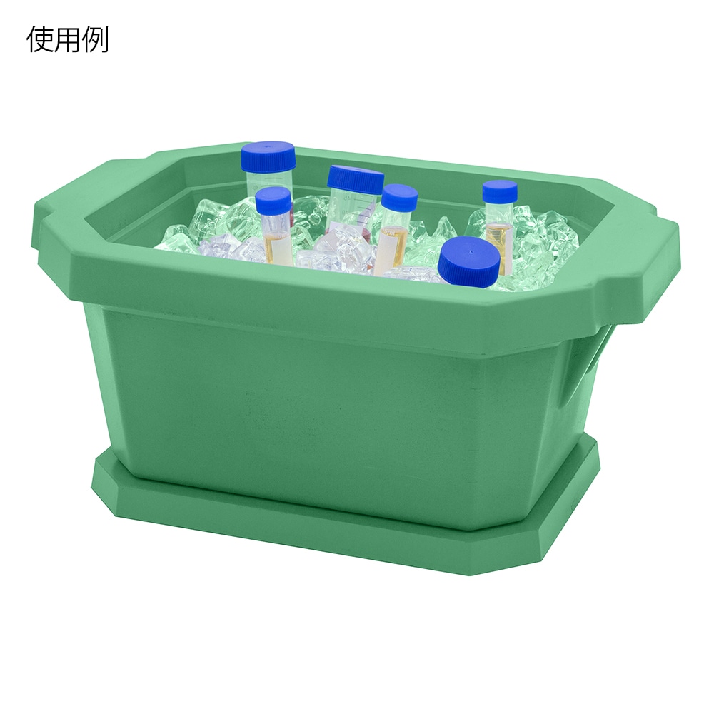 アズワン アイスパン (Magic Touch 2 (TM) ) 4L グリーンM16807-4104 1個 (ご注文単位1個) 【直送品】