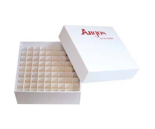 Argos Technologies Inc フリーザーボックスセット (ボックス＆ディバイダー) 81穴 20個入BMFB-S81 1パック (ご注文単位1パック) 【直送品】