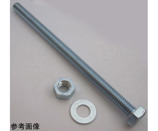 ビーバー ユニクロ六角ボルト 6×60mm 4個入3F052 1パック (ご注文単位1パック) 【直送品】