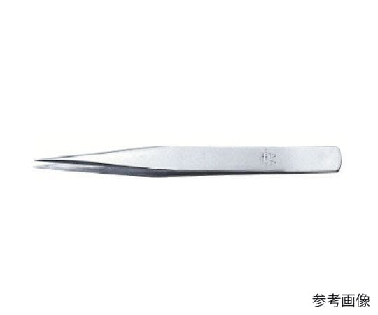 アネックスツール ステンレスピンセット AA125mm直125 1個 (ご注文単位1個) 【直送品】