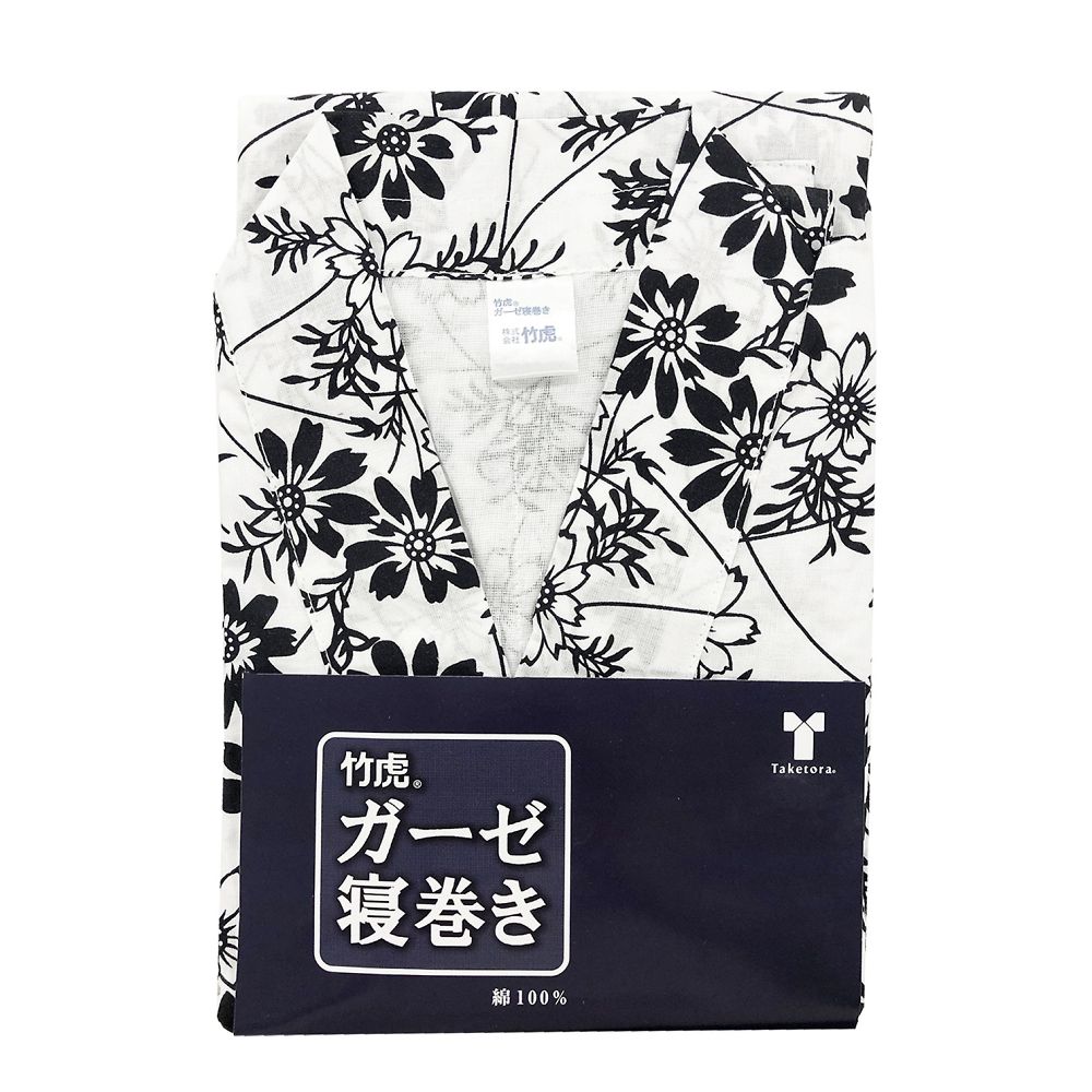 竹虎 竹虎ガーゼ寝巻き 婦人用M090933 1枚 (ご注文単位1枚) 【直送品】