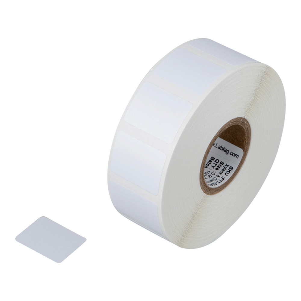 GA International 耐薬性スライドラベル (XyliTUFF) 23.0×17.0mm 1巻 (1000枚入) FTT-524C1-1WH 1巻 (ご注文単位1巻) 【直送品】