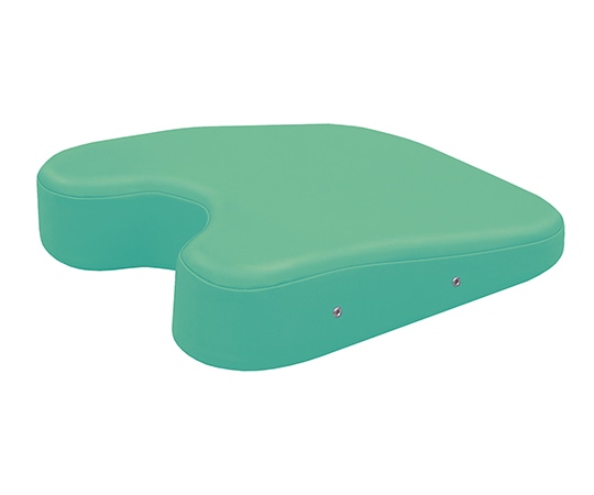 高田ベッド 体位保持マット 胸用 ライトグリーン 420×500×30~110mmTB-77C-27 1個 (ご注文単位1個) 【直送品】