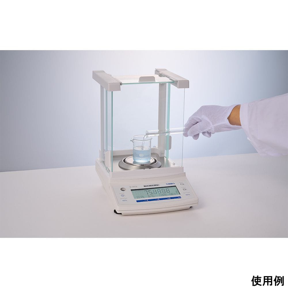 新光電子 (ViBRA) 分析用電子天びん 音叉式 秤量220gHTG224R 1台 (ご注文単位1台) 【直送品】