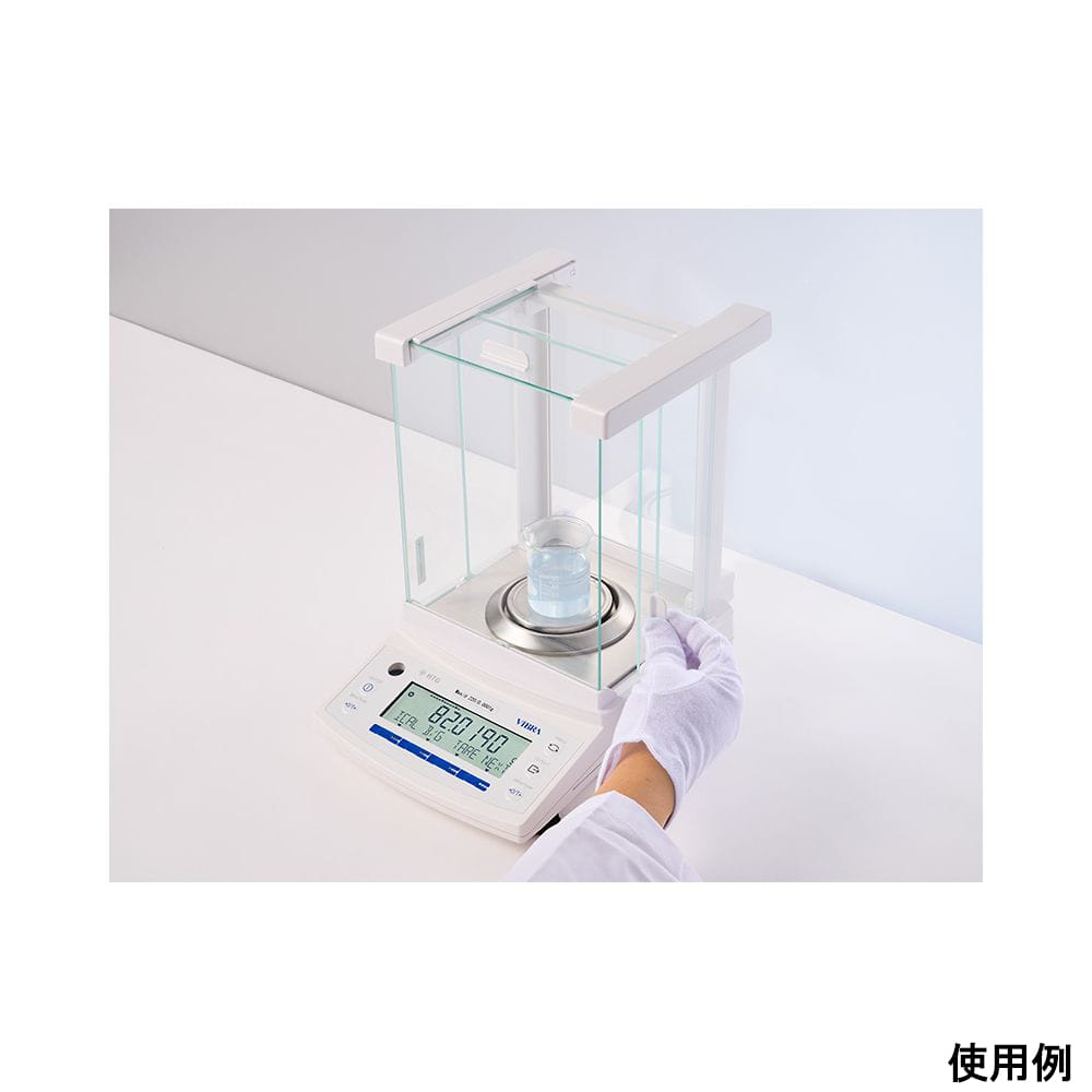 新光電子 (ViBRA) 分析用電子天びん 音叉式 秤量220gHTG224R 1台 (ご注文単位1台) 【直送品】